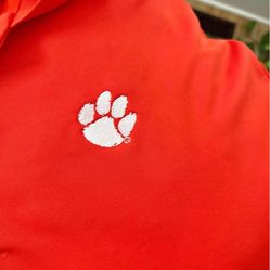 Clemson Nike Polo Shirt Worn Once, Xl