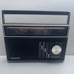 Used Vintage Panasonic AM FM Radio Model RF-1089 3 Band Receiver Radio