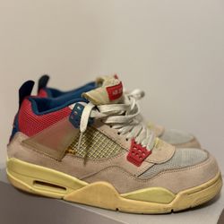 jordan 4’s retro union guava ice 