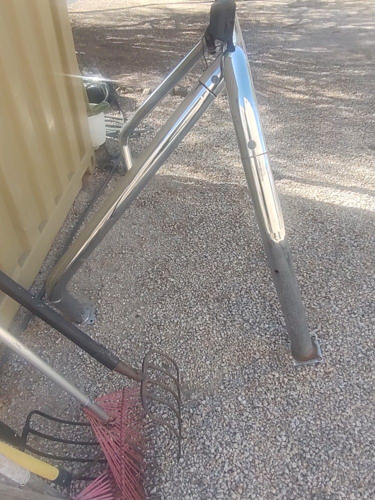 Vintage Chrome Roll Bar For Short Bed Truck