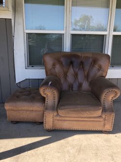 Italian Sofa and Ottoman