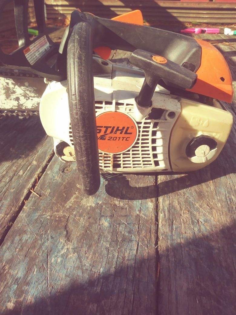 Stihl ms 201tc chainsaw for Sale in Puyallup, WA - OfferUp