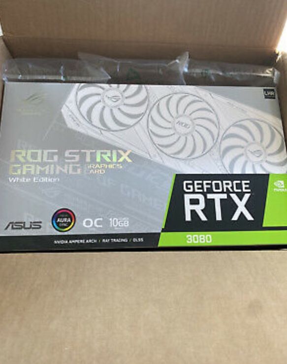 ASUS ROG STRIX GeForce RTX3080 10GB GDDR6X PCI Express 4.0 x16 ATX Video Card