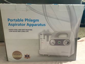 Vacuum Machine 1000mL Portable Phlegm Aspirator Apparatus, Detachable