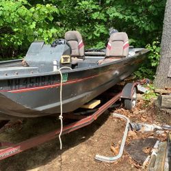 1997 Fisher Hawk Bass Boat 