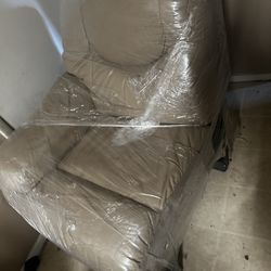 Leather Recliner Couch