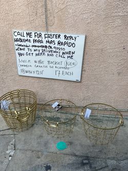 Laundry Baskets $15 Each