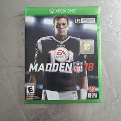 Madden 18 Microsoft Authentic Xbox One