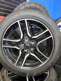 Mustang 18” Wheels & Tires 