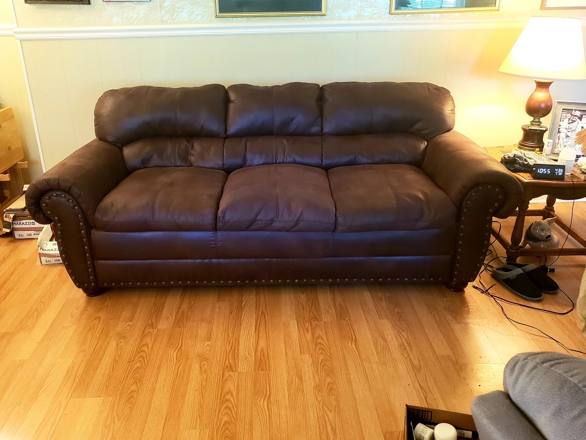 Very Nice Sofa , Loveseat And 3 Ft X 3 Ft Ottoman/ Coffee Table