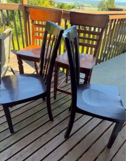 Chairs for table 100% wood