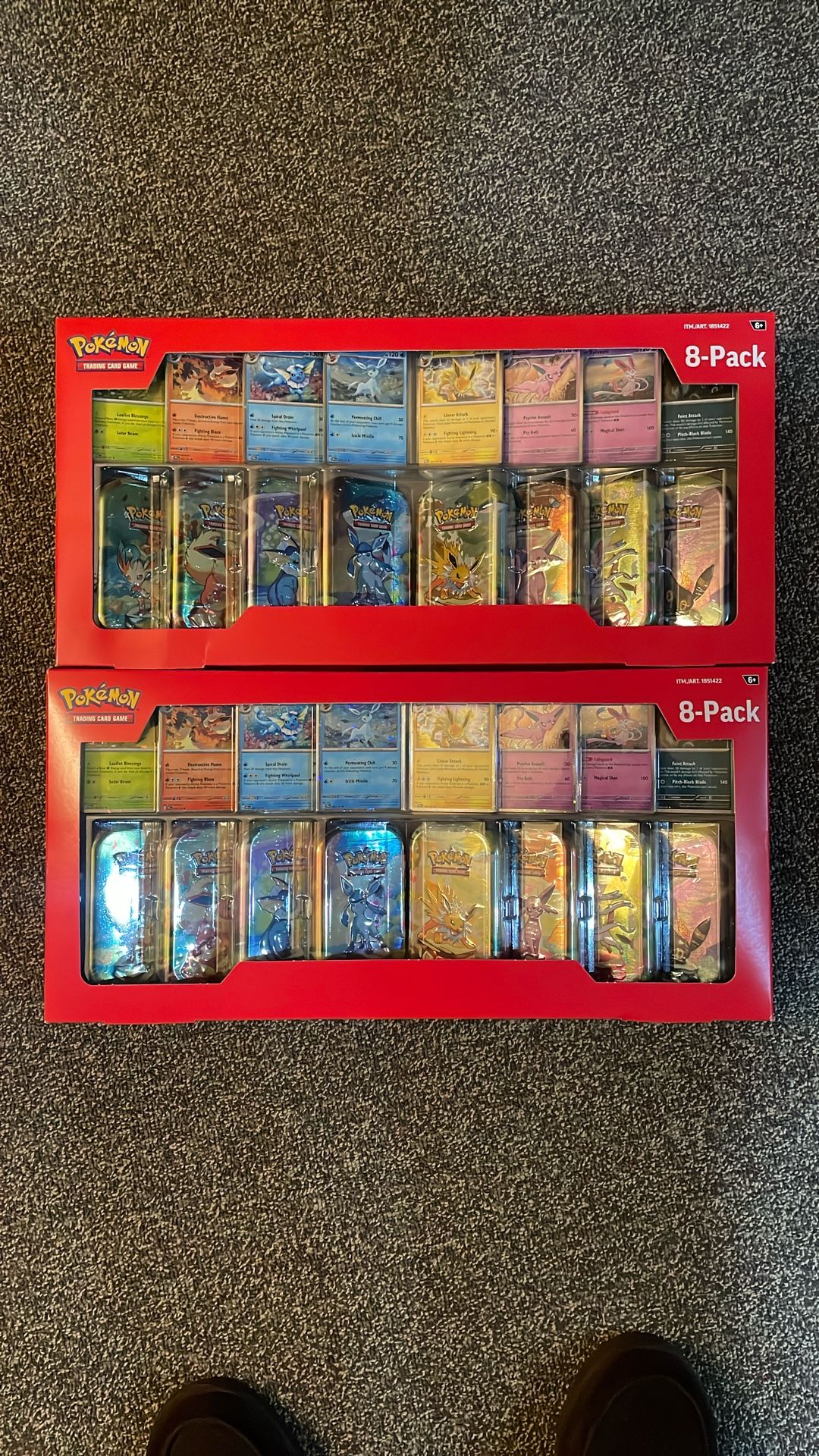 Scarlet & Violet Prismatic Evolutions Mini Tins (Costco)
