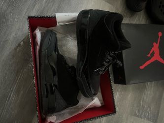 Black cat 3 Jordan's