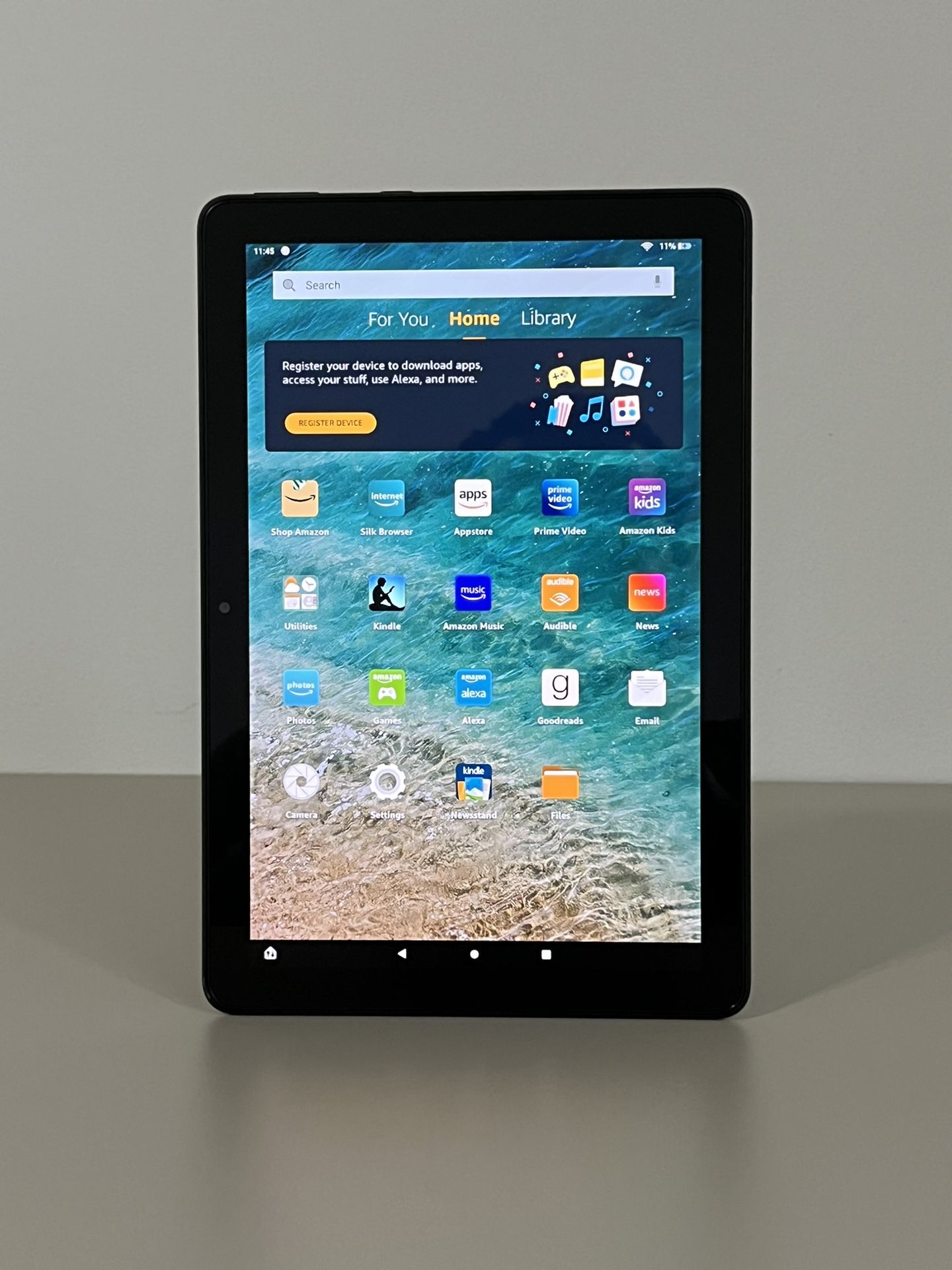 Amazon Fire HD 10 tablet, 10.1", 1080p Full HD, 32 GB, (2021 release), Black