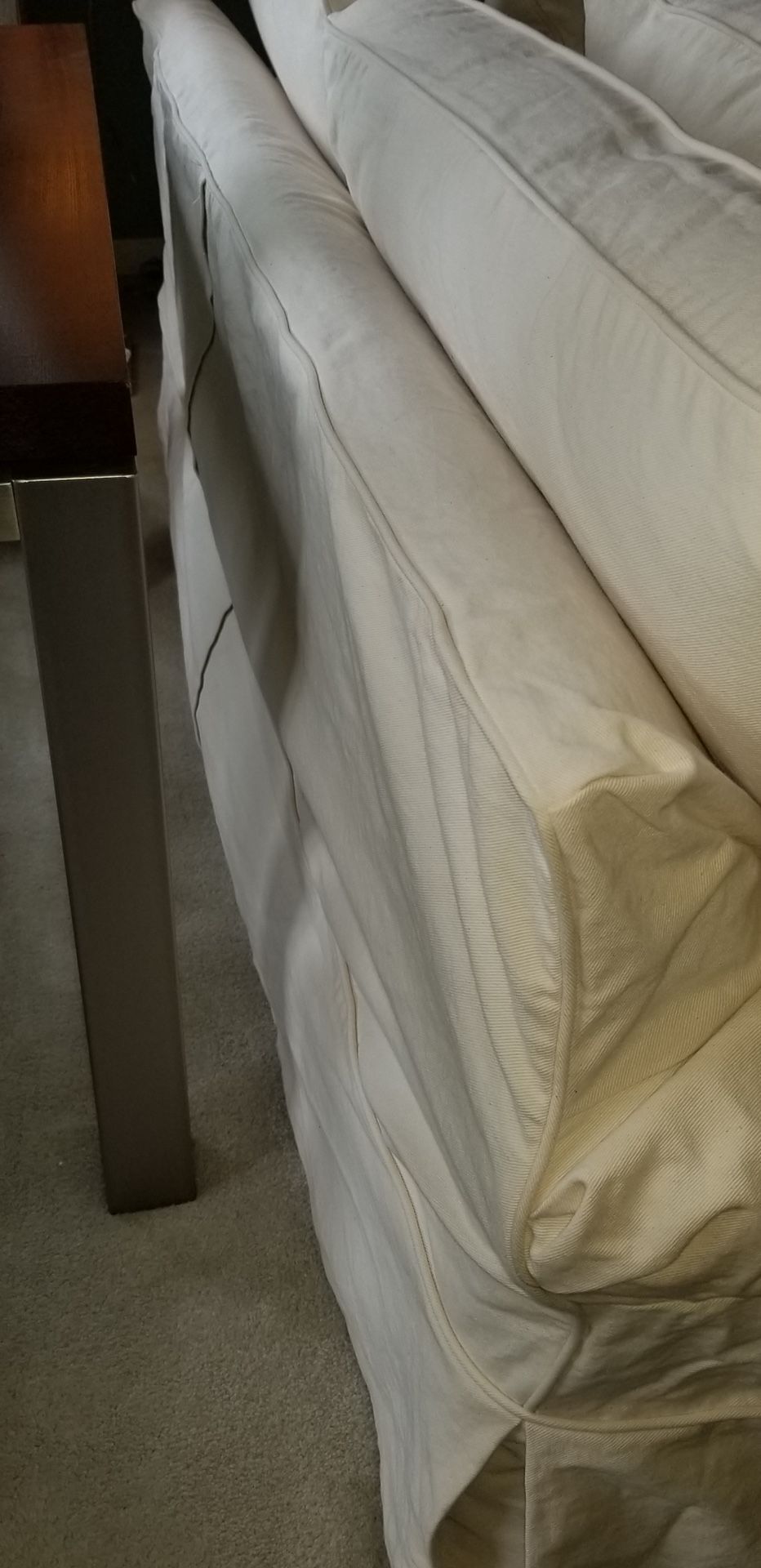 SOFA SLIPCOVER SET 78” ETHAN ALLEN CUSTOM MADE NEW for Sale in Issaquah