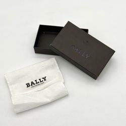 Bally Wallet Gift Box  Authentic 5×3×0.8 In