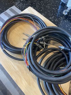 Assorted Pro Audio Snakes
