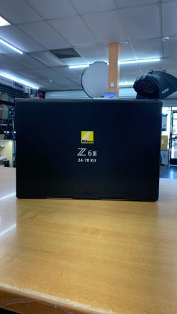Nikon Camera Z6III And 24-70mm F4 Lens 