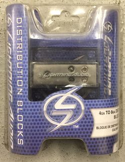 New in box car audio distribution block