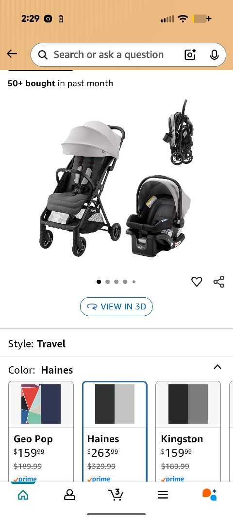 NEW BABY STROLLER