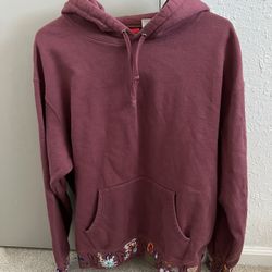 Supreme AOI Icons Hooded Sweatshirt (Plum) FW21