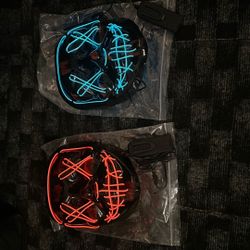 New Neon Purge Masks