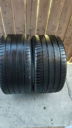 Par de llantas usadas Michelin Pilot sport 4 s 315/30/ZR/22 107Y