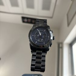 Michael Kors Chronograph Blue Watch MK8538 READ DETAILS