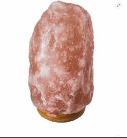 Himalayan Salt Lamp for Bedroom Large 10–12 Inch Pink Salt Rock Lamp with Dimmer, Wooden Base & Spare Bulbs | Calming Ambient Night Light | Thoughtful