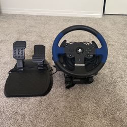 Thrustmaster T150 Steering Wheel and pedals (Brand New Never Used)