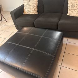 Couch and foot still