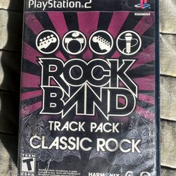 Rock Band Track Pack Classic Rock PS2