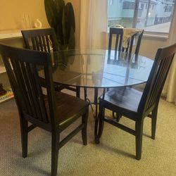 Glass Kitchen Table- No Chairs 