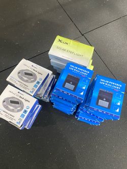 30 New Solar Lights – Deck Lights, Motion Sensor Lights & Step Lights