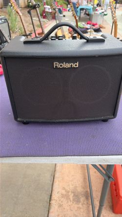 Roland acoustic chorus AC-33 amp