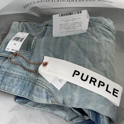 Purple jeans size 34