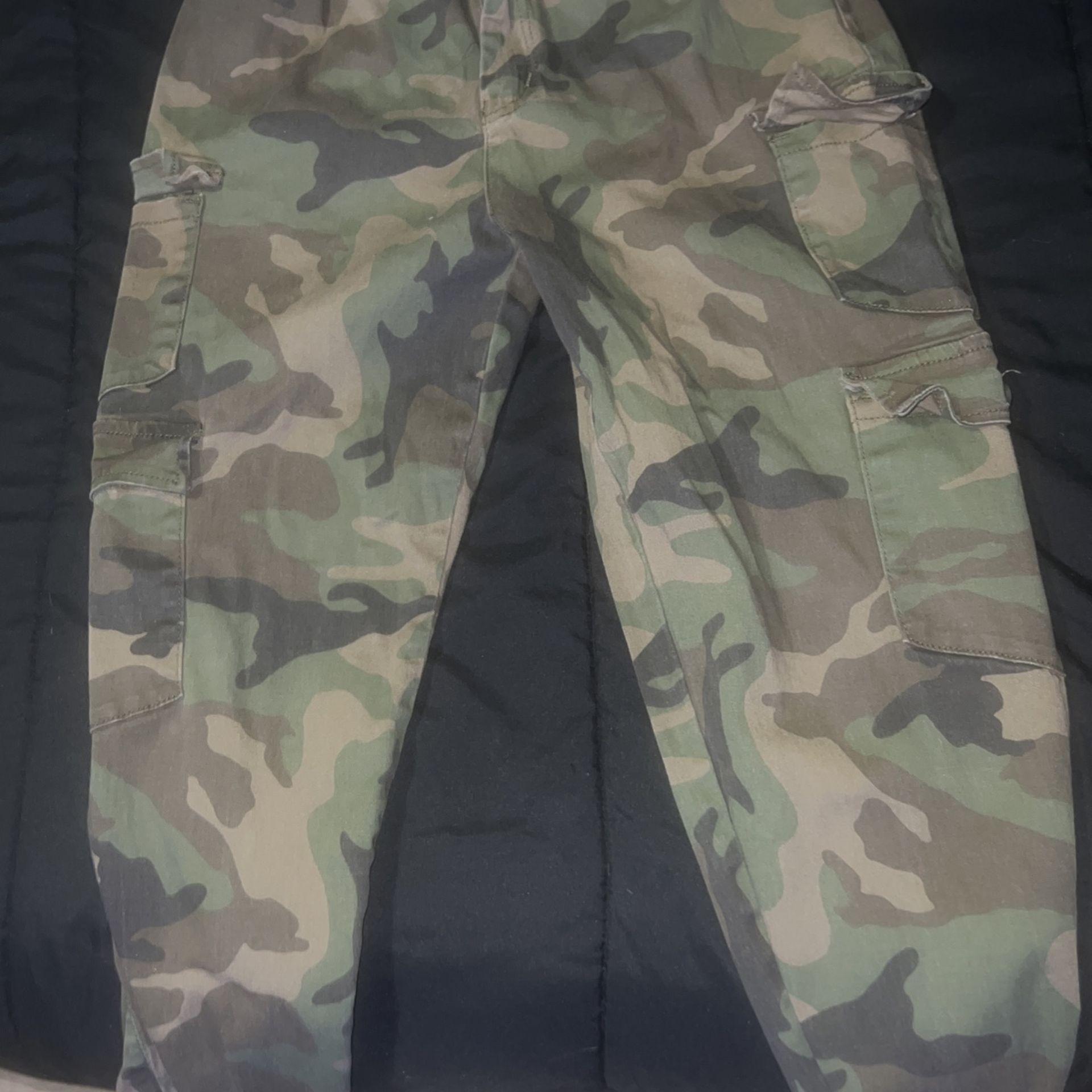 Green Camo Pants