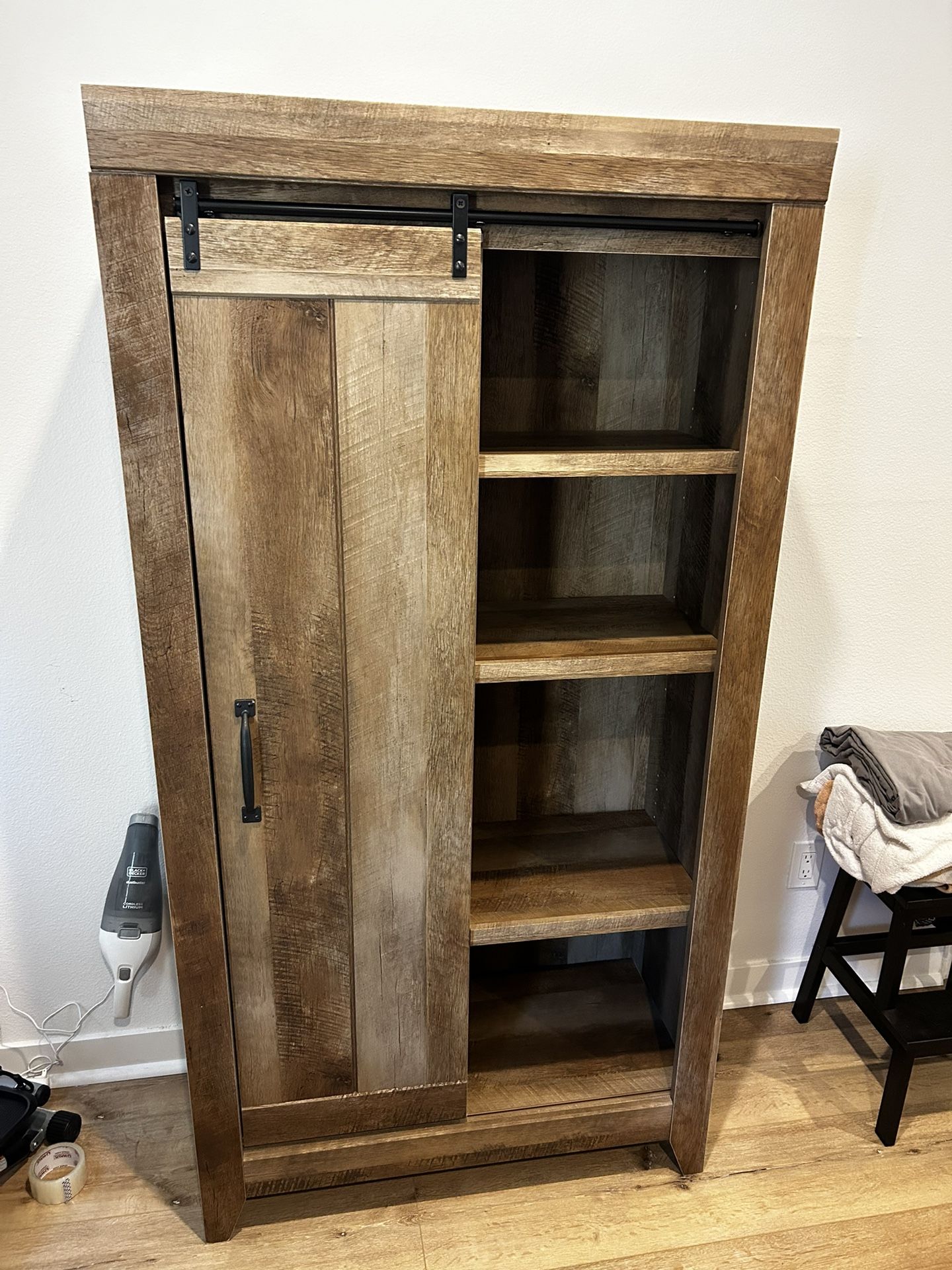 Large Wooden Armoire 