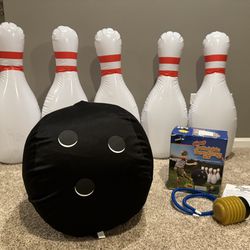 Giant Inflatable Bowling Set