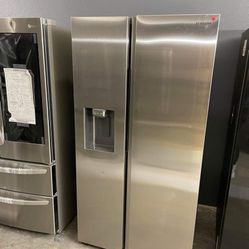 New Open Box Side By Side Refrigerator 
