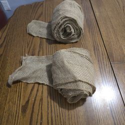 2 Rolls Of Burlap