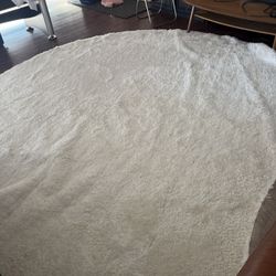 Brand New Giant White Rug