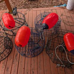 Crab Traps Heavy Duty w/ Polyform Floats