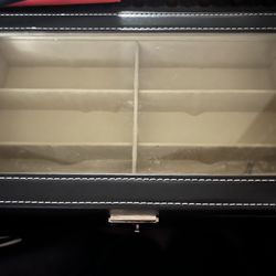 Sunglass Box Organizer Leather