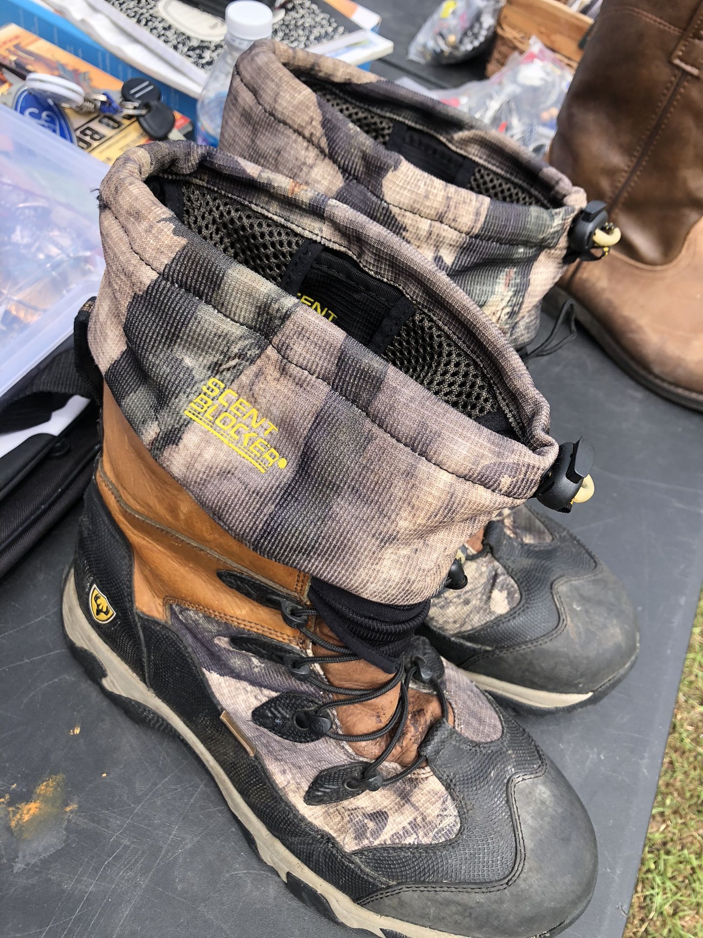 Boots 10/ 1/2 111/2 And 12 $40 Each Or $120 For All
