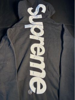 Black supreme Hoodie #supreme #hoodie