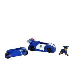 Paw Patrol The Movie 2 In 1 Chase Mini Vehicle Set Complete