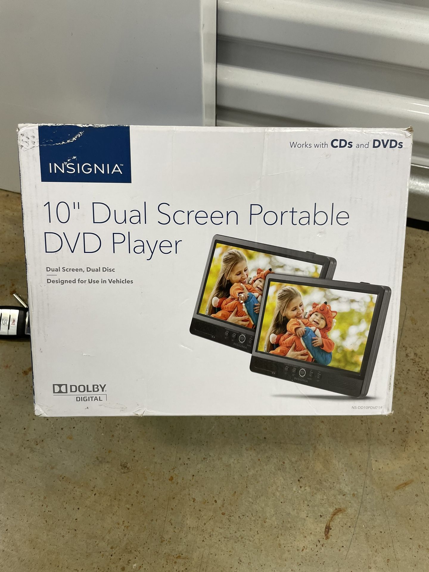Duel Screen Portable DVD player