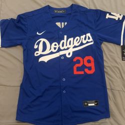 Dodgers Skubal Blue Jersey