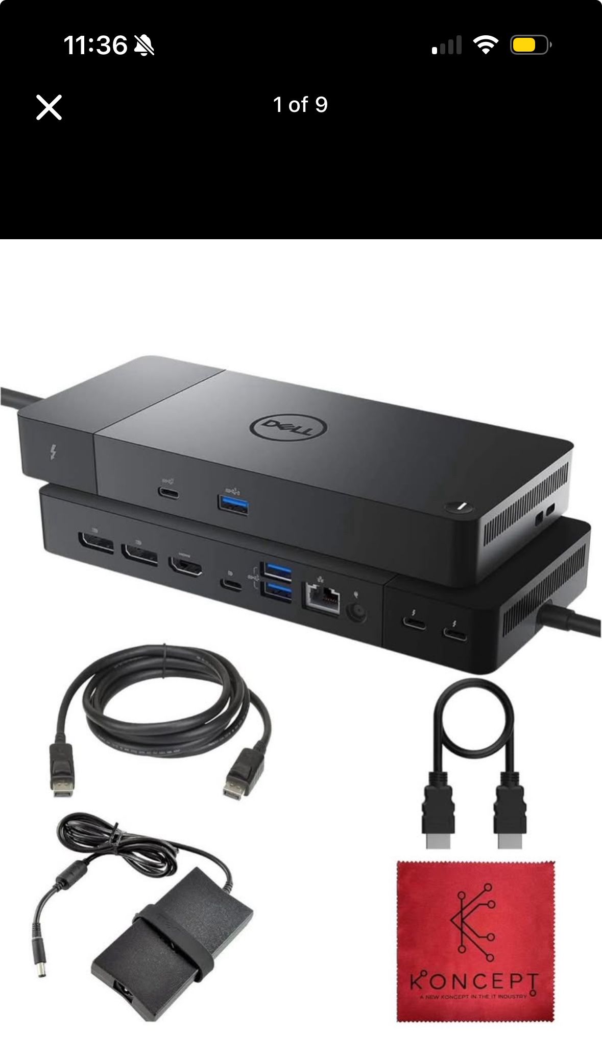 DELL THUNDERBOLT DOCK - WD22TB4